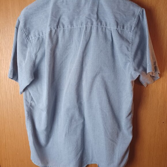 Men's Beverly Hills Polo Club Short Sleeved Button-Down Shirt - Picture 4 of 6